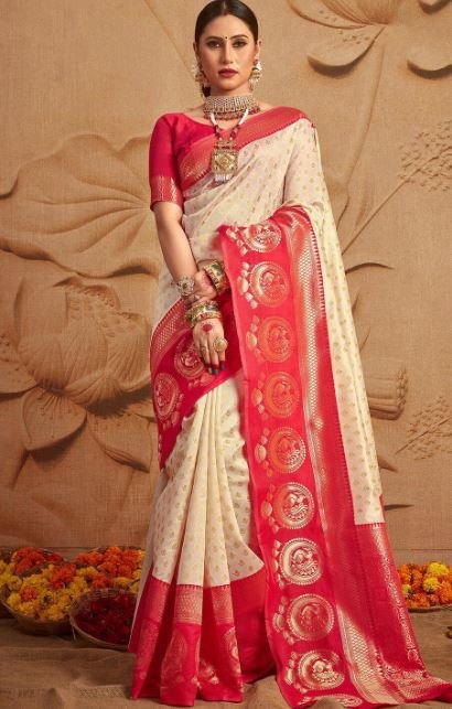 Festive Wear Saree : त्योहारों में पहनने के लिए बेस्ट है ये खूबसूरत डिजाइन वाली साड़ियां , देखें कलेक्शन 