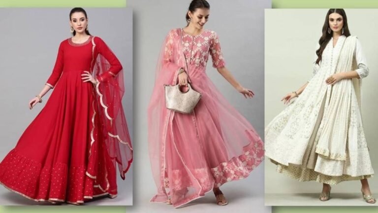 Anarkali Suit Collection : आकर्षक और खूबसूरत लुक पाने के लिए ट्राई करें ये डिजाइनर अनारकली सूट, देखें डिजाइन