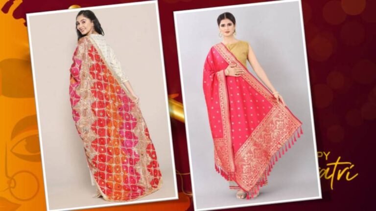 Dupatta Collection : इस नवरात्रि ट्रेडिशनल लुक पाने के लिए सूट के साथ स्टाइल करें ये खूबसूरत और आकर्षक दुपट्टे