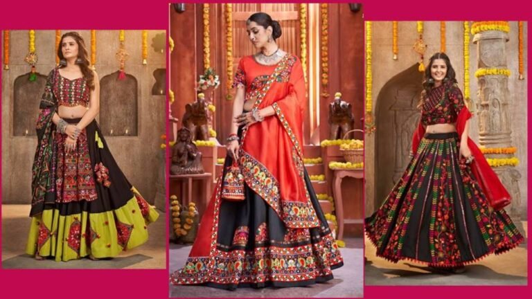 Chaniya Choli Collection : गरवा नाइट पर महफिल की शान बढ़ाने के लिए पहनें ये खूबसूरत गुजराती स्टाइल चनिया-चोली, देखें डिजाइन