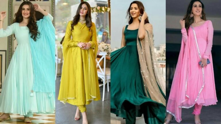 Anarkali Suit Collection : नवरात्रि के समय पहने ये खूबसूरत और ट्रेडिशनल सूट, देखें डिजाइन