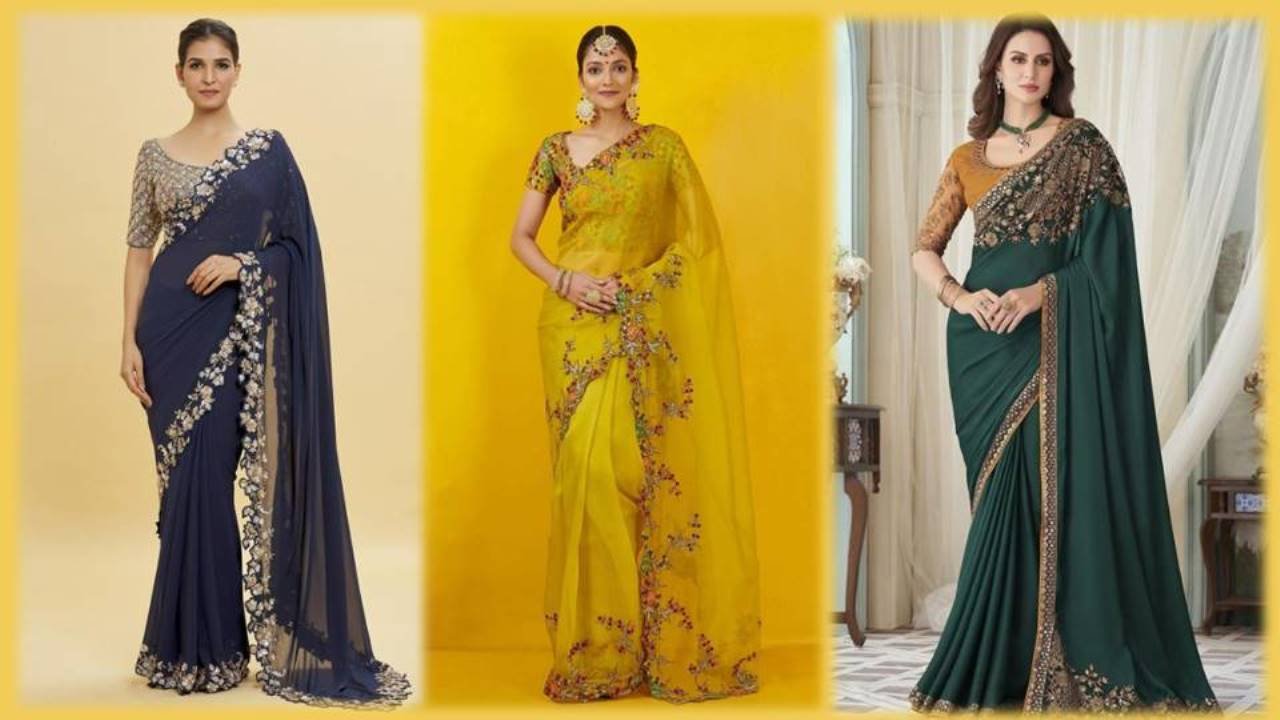 Designer Saree Collection : इस खूबसूरत साड़ी को पहन लगेंगी बिल्कुल अप्सरा, देखें साडियों के डिजाइन