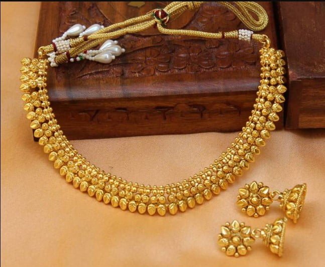 Gold-Plated Necklace Design : ये गोल्ड प्लेटेड ज्वेलरी सेट देंगे आपको रॉयल और ब्यूटीफुल लुक