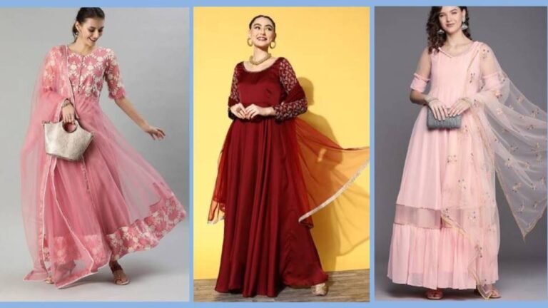 Anarkali Suit Collection : एथनिक और रॉयल लुक पाने के लिए ट्राई करें ये खूबसूरत अनारकली सूट