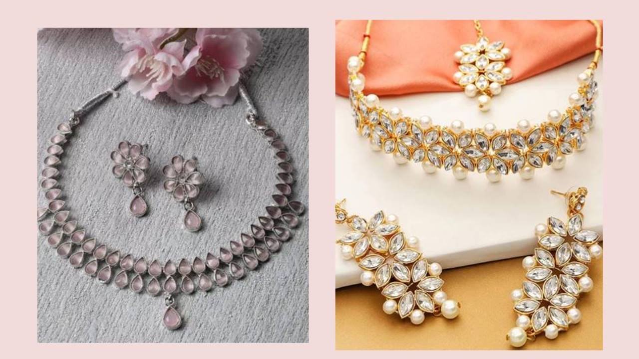 Women Necklace Set : किसी भी विशेष अवसर पर पहनने के लिए बेस्ट है ये नेकलेस सेट, देखें डिजाइन