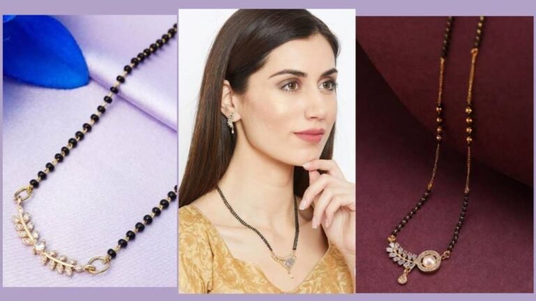 Mangalsutra With Earrings : देखें फैंसी और डिजाइनर मंगलसूत्र का ये शानदार कलेक्शन