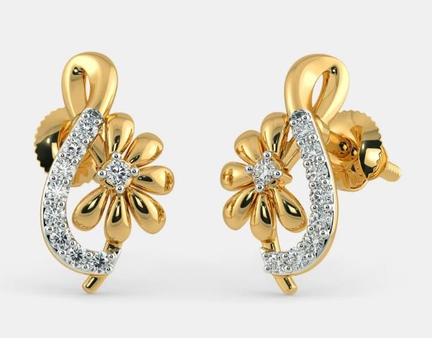 Diamond Earrings : यूनिक और मॉडर्न डायमंड इयररिंग्स डिजाइन