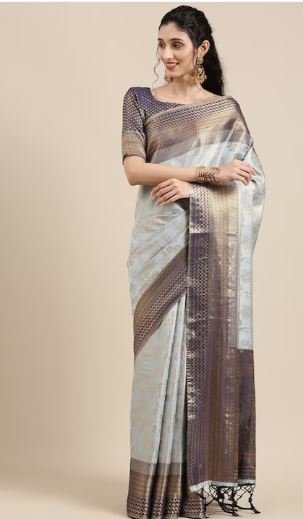 Designer Saree Collection : ट्रेडिशनल और रॉयल लुक पाने के लिए पहनें ये खूबसूरत बनारसी साड़ियां