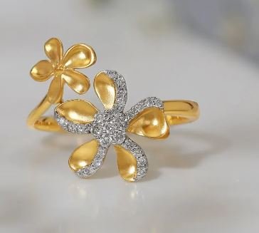 Floral Diamond Ring : बेहद खूबसूरत और शानदार हैं ये डायमंड रिंग, देखें डिजाइन