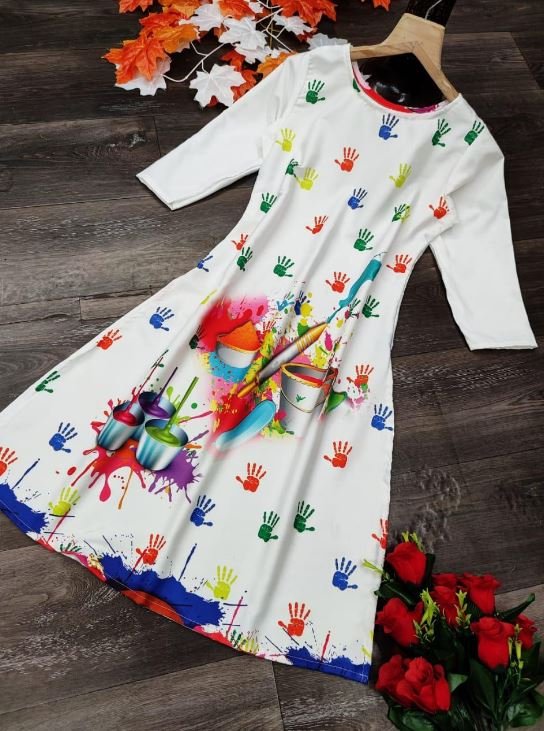 Holi Special Outfit : इस होली पहनें ऐसी खूबसूरत और मनमोहक प्रिंटेड कुर्तियां, मिलेगा यूनिक लुक