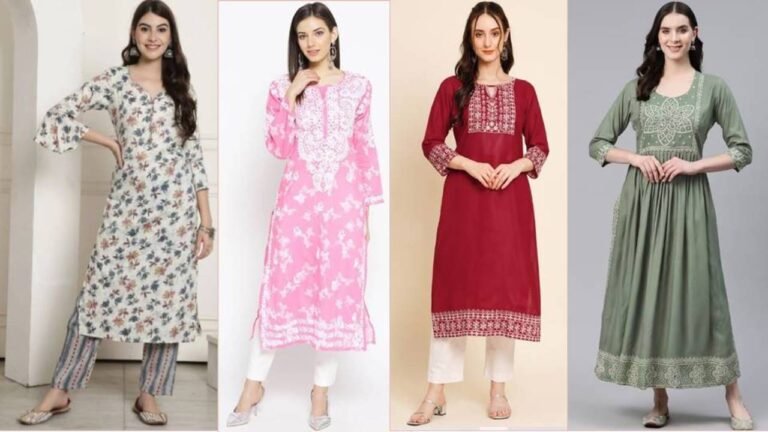 Women Kurti Design : ट्रेडिशनल और स्टाइलिश लुक के लिए बेस्ट हैं ये कुर्तियां, देखें डिजाइन