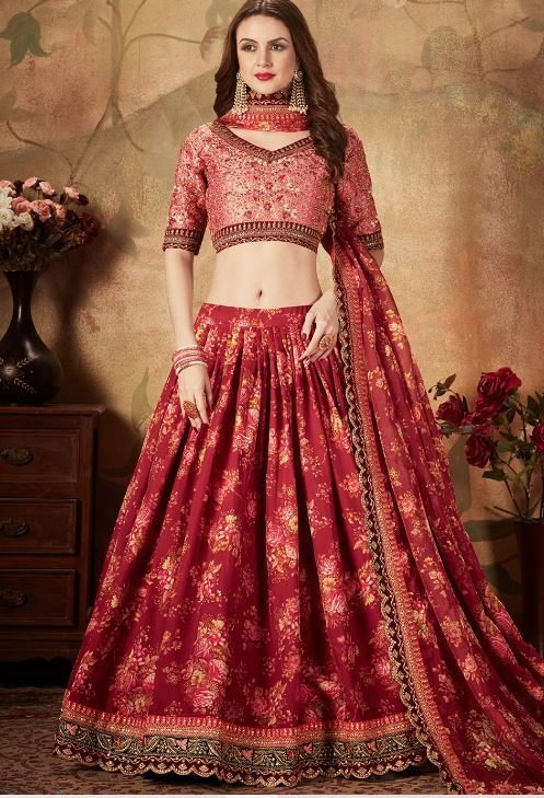 Lehenga Choli Collection : बहन की शादी में पहनने के लिए बेस्ट लहंगा चोली डिजाइन