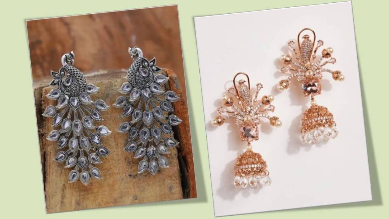 Earrings Design : देखें ड्रॉप इयररिंग्स के शानदार डिजाइन