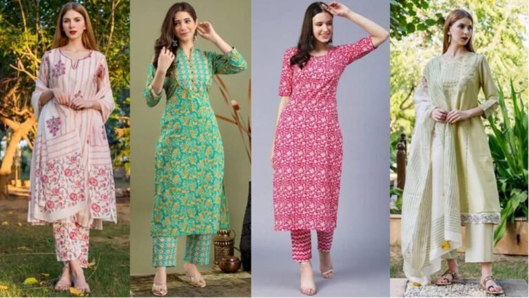 Women Cotton Kurta : स्टाइल के साथ कंफर्ट भी देंगी ये कॉटन कुर्तियां, देखें डिजाइन