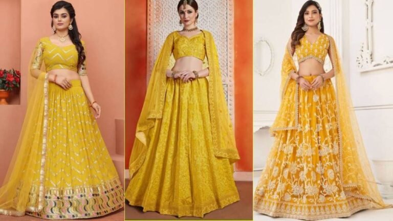 Yellow Lehenga Choli : हर शुभ मौके पर पहनने के लिए बेस्ट है ये आकर्षक लहंगा चोली, देखें डिजाइन