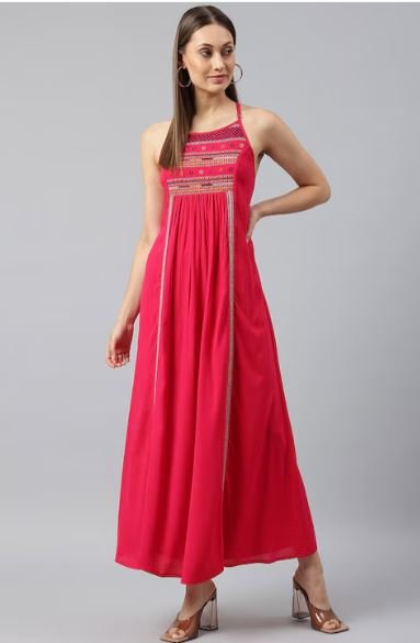 Women Maxi Dress : कैज़ुअल पार्टी वियर के लिए बेस्ट मैक्सी ड्रेस डिजाइन