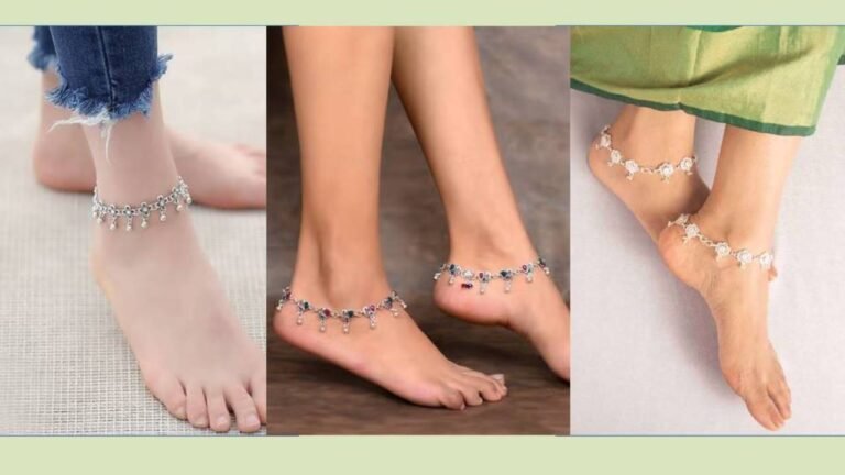 Silver Anklets Design : बेहद हल्के और आकर्षक सिल्वर पायल डिजाइन